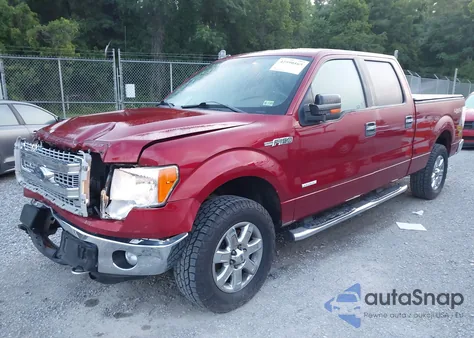 2014 Ford F-150 Xlt из США, поврежденный, VIN 1FTFW1ETXEFA58350